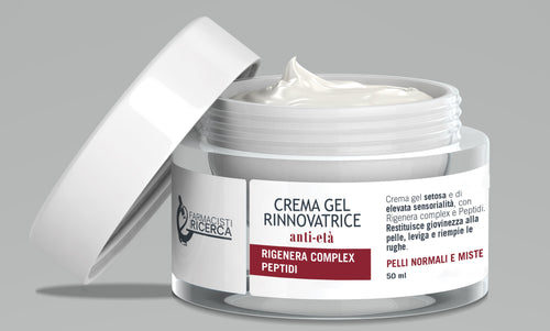 Crema Gel Rinnovatrice Anti-età 50 ml  Liposuzione Nutrizionale