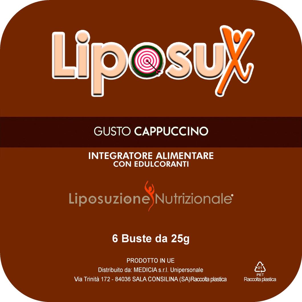 LiposuX Bag Cappuccino 3+1 OMAGGIO Liposuzione Nutrizionale