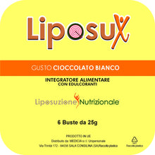 Carica l&#39;immagine nel visualizzatore di Gallery, Liposux Bag Cioccolato Bianco 3+1 Omaggio Liposuzione Nutrizionale
