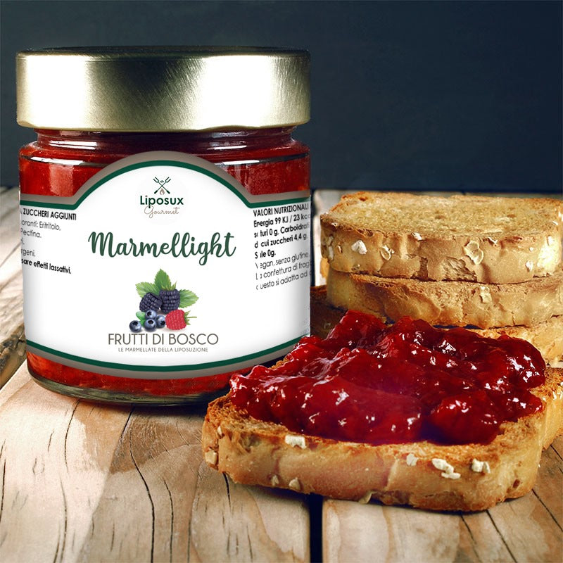 MARMELLIGHT FRUTTI DI BOSCO  Liposuzione Nutrizionale