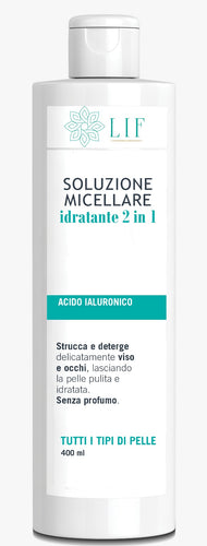 SOLUZIONE MICELLARE IDRATANTE 2 IN 1  Liposuzione Nutrizionale