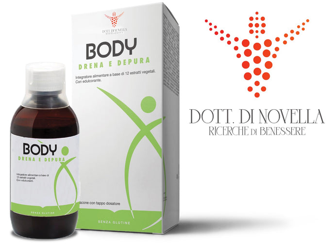 Body Drena e Depura-Gusto Ananas o The Verde TROPICAL Liposuzione Nutrizionale