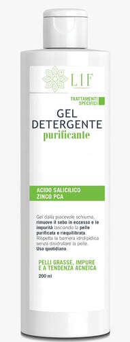 GEL DETERGENTE PURIFICANTE 200ML  Liposuzione Nutrizionale