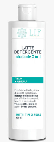 LATTE DETERGENTE IDRATANTE 2 IN 1  Liposuzione Nutrizionale
