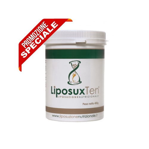 LiposuxTen Polvere gusto BANANA e VANIGLIA 400g  Liposuzione Nutrizionale